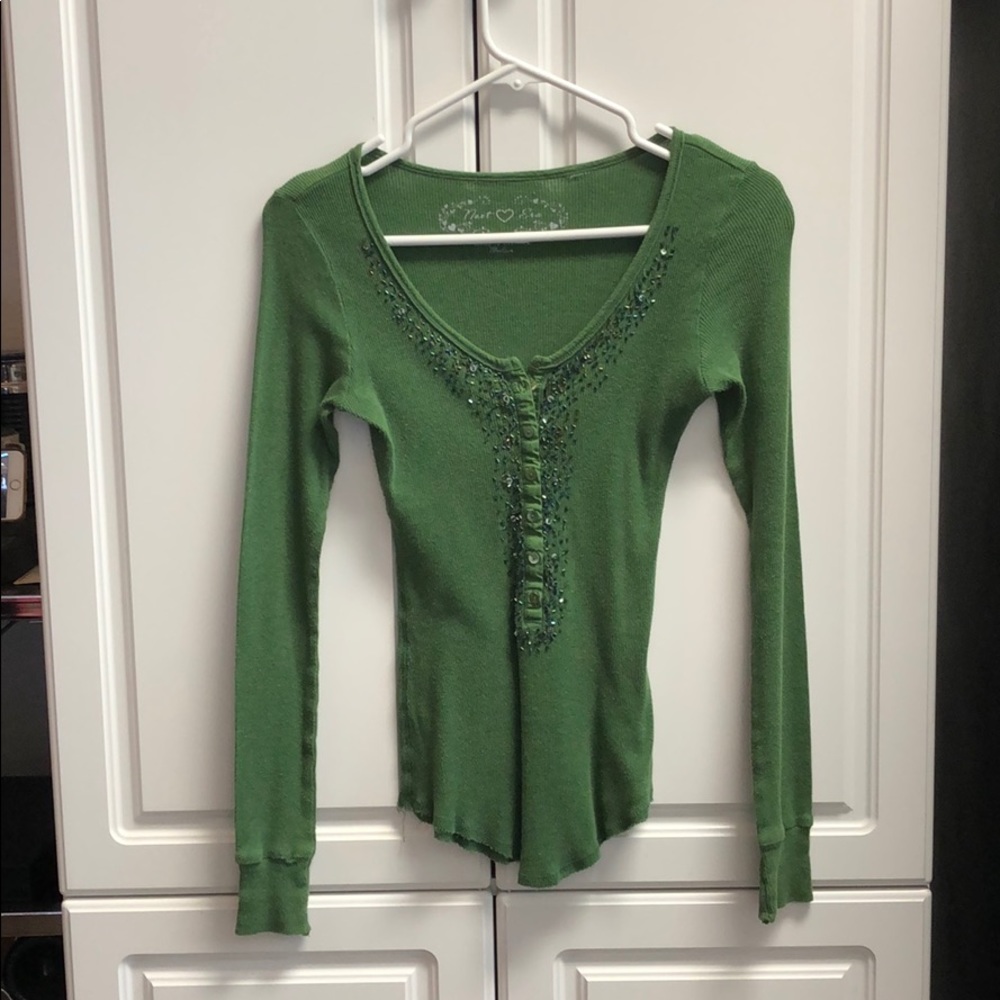 Green Henley